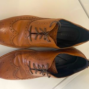 Brown Cole Haan, white sole sz13